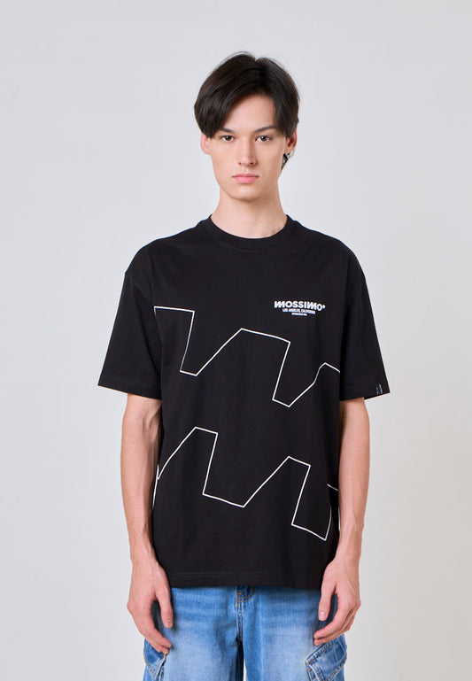 Mossimo Nikola Black Urban Fit Tee