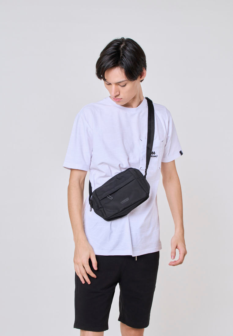 Mossimo James Black Sling Bag