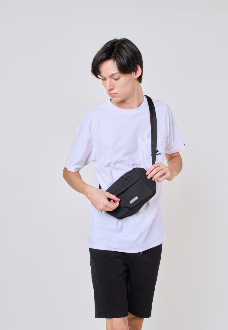 Mossimo James Black Sling Bag