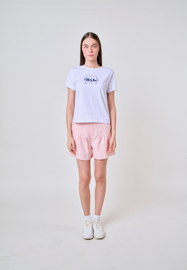 Mossimo Luna White Classic Fit Tee