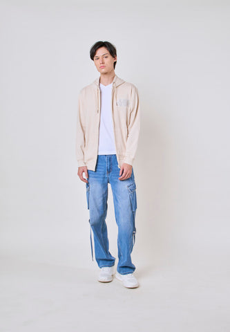 Mossimo Denzel Oats Oversized Hoodie Jacket