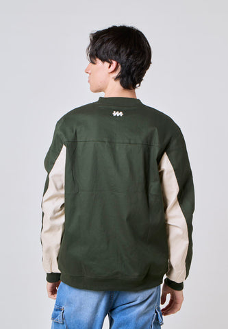 Mossimo Marco Green Beige Jacket