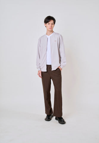 Mossimo Drake Gray Comfort Bomber Jacket