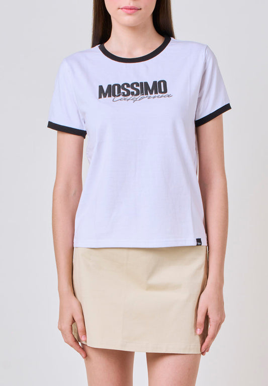 Mossimo Elisabetta White Classic Fit Tee