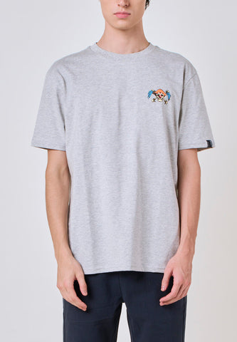 Mossimo One Piece Heather Gray Unisex Tshirt