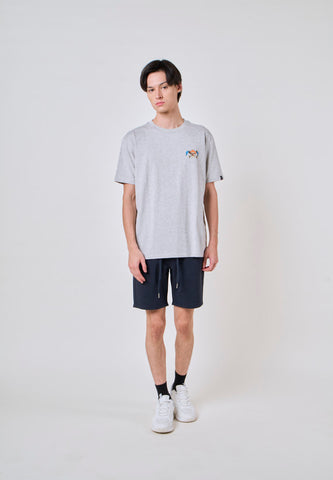 Mossimo One Piece Heather Gray Unisex Tshirt