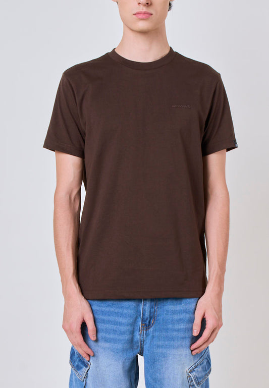 Mossimo Andrew Camel Brown Classic Fit Tee