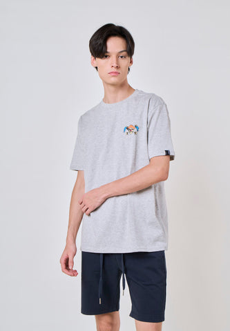 Mossimo One Piece Heather Gray Unisex Tshirt