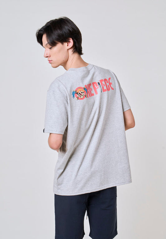 Mossimo One Piece Heather Gray Unisex Tshirt
