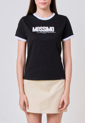 Mossimo Gigi Black Classic Fit Tee