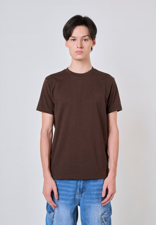 Mossimo Andrew Camel Brown Classic Fit Tee