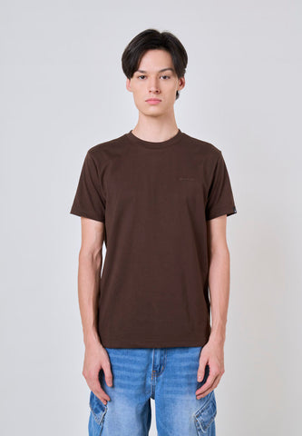 Mossimo Andrew Camel Brown Classic Fit Tee
