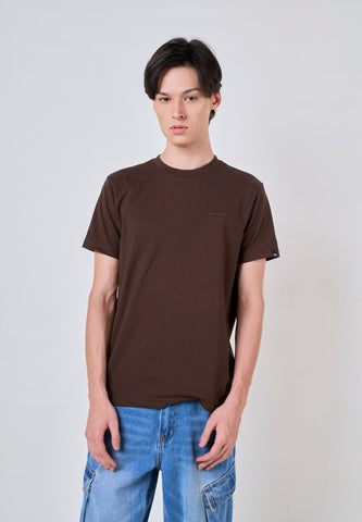 Mossimo Andrew Camel Brown Classic Fit Tee