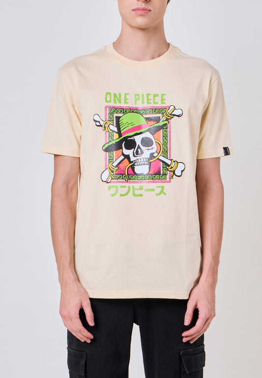 Mossimo One Piece Cream Unisex Tshirt