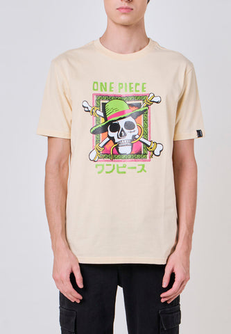 Mossimo One Piece Cream Unisex Tshirt