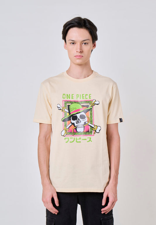 Mossimo One Piece Cream Unisex Tshirt