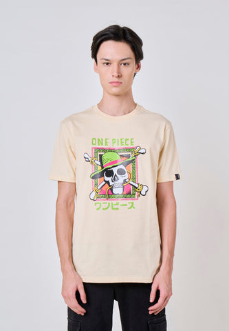 Mossimo One Piece Cream Unisex Tshirt