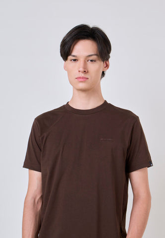 Mossimo Andrew Camel Brown Classic Fit Tee