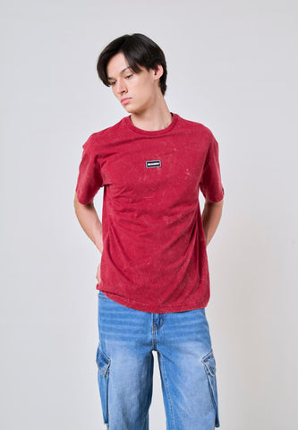 Mossimo Jason Red Urban Fit Tee