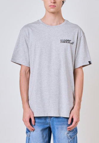 Mossimo Onyx Heather Gray Modern Fit Tee
