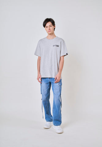 Mossimo Onyx Heather Gray Modern Fit Tee