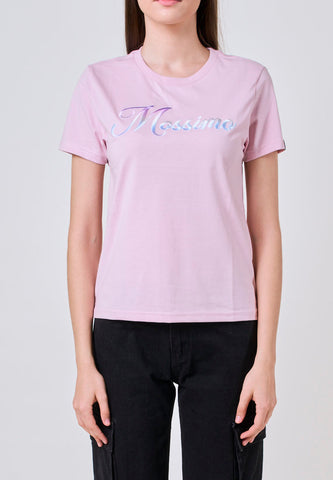 Mossimo Farrah Pink Classic Fit Tee