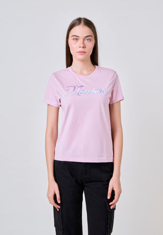 Mossimo Farrah Pink Classic Fit Tee