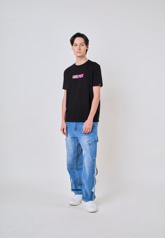 Mossimo One Piece Black Unisex Tshirt