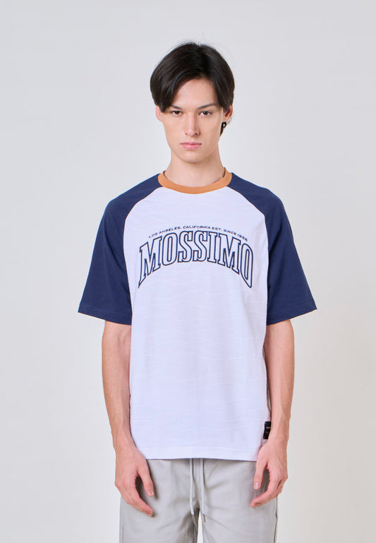 Mossimo Axen White Comfort Fit Tee