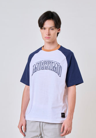 Mossimo Axen White Comfort Fit Tee