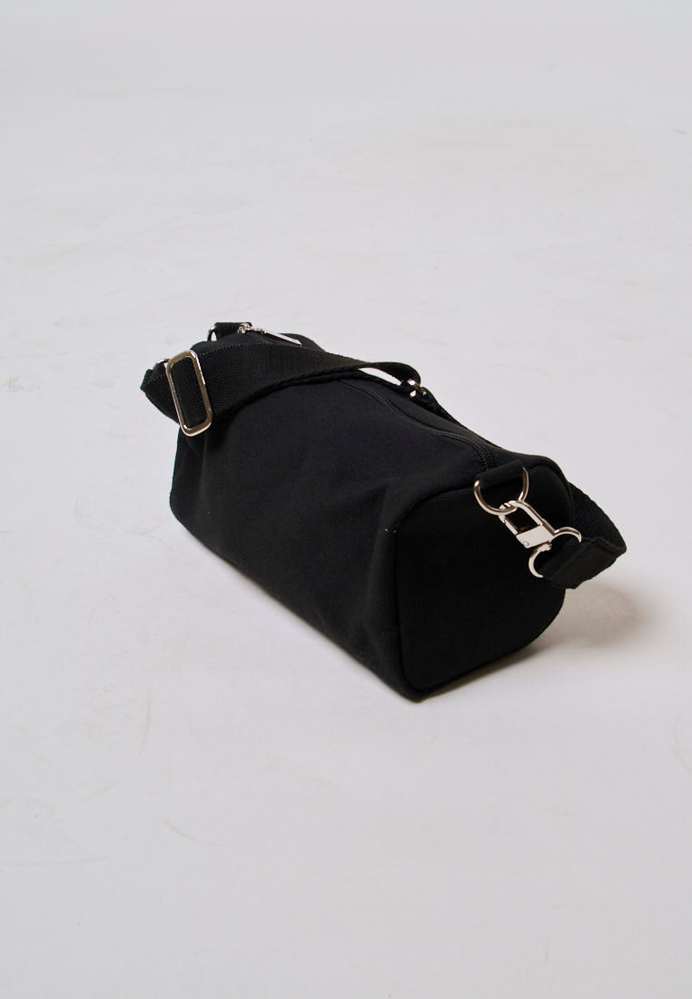 Mossimo Yuna Black Canvas Sling Bag