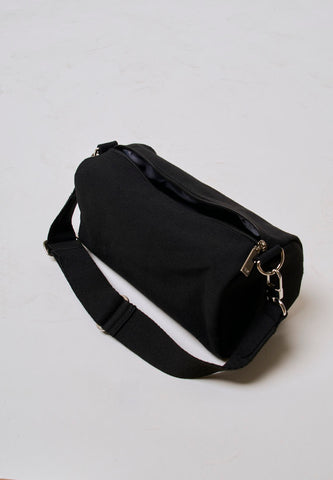 Mossimo Yuna Black Canvas Sling Bag