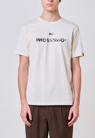 Mossimo Raelan Beige Classic Fit Tee