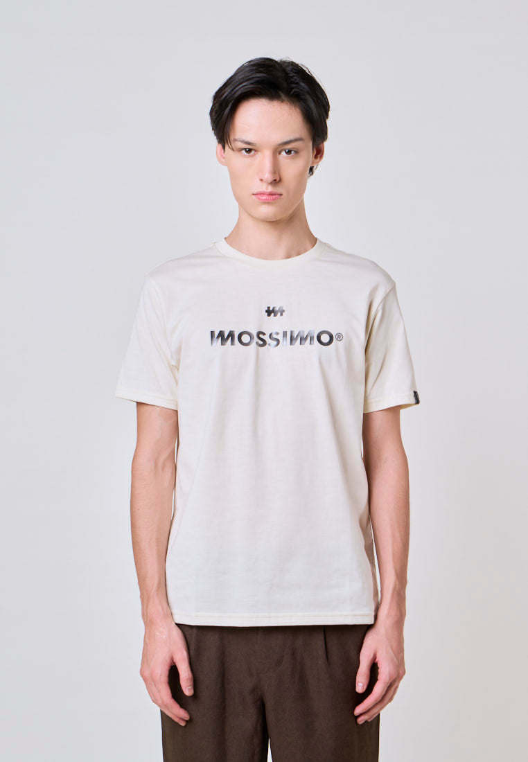 Mossimo Raelan Beige Classic Fit Tee