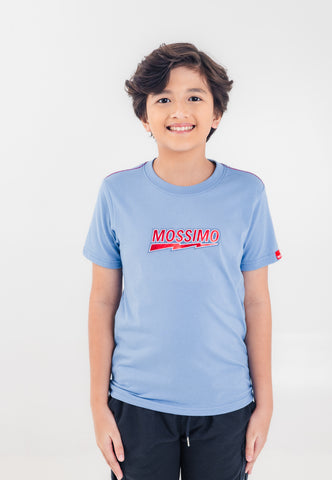 Mossimo Kids Boys' Blue Lightning Logo Basic Tshirt