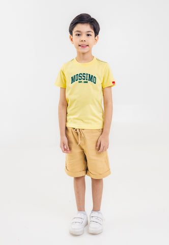 Mossimo Kids Boys' Butter Basic Logo Tshirt
