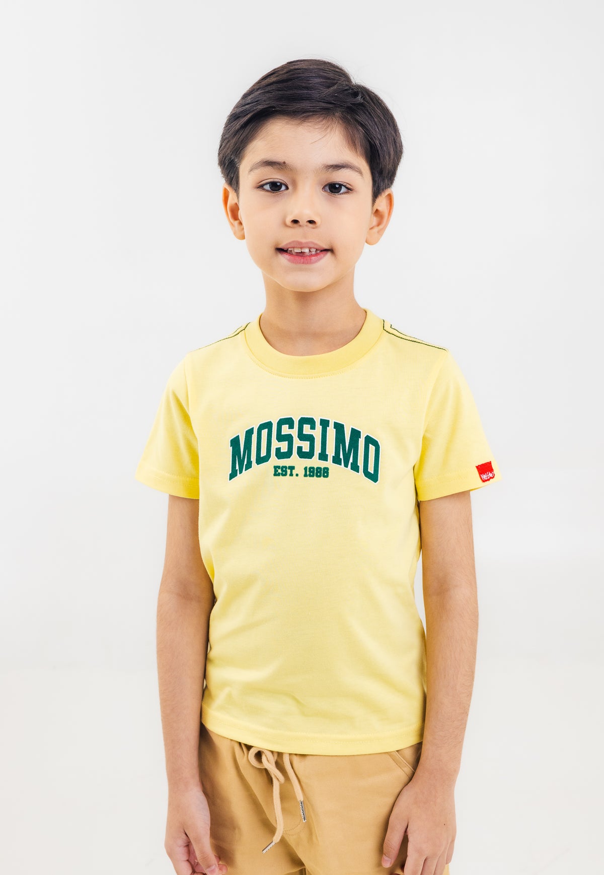 Mossimo Kids Boys' Butter Basic Logo Tshirt