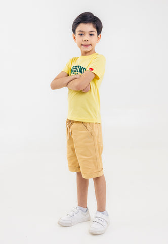 Mossimo Kids Boys' Butter Basic Logo Tshirt