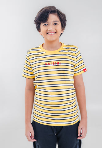 Mossimo Kids Boys Embroidered Stripes Basic Tshirt