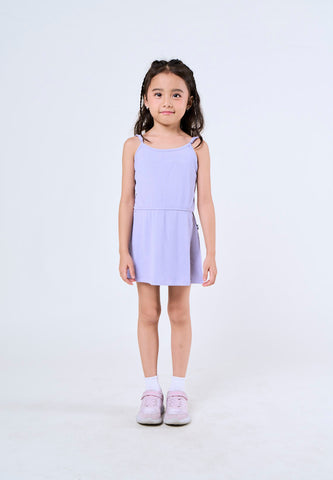 Mossimo Girls Purple Dress with Matching Inner Wear Kids