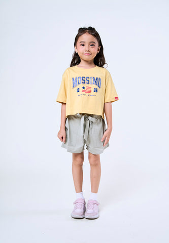 Mossimo Kids Girls Patty Paper Bag Shorts