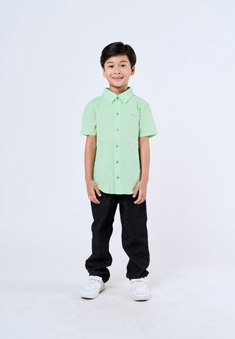 Mossimo Kids Boys Seacrest Short Sleeve Checkered Shirt