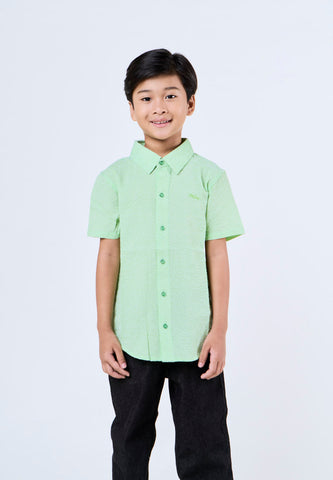 Mossimo Kids Boys Seacrest Short Sleeve Checkered Shirt