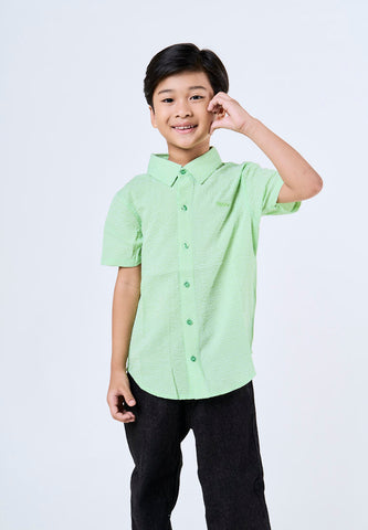 Mossimo Kids Boys Seacrest Short Sleeve Checkered Shirt