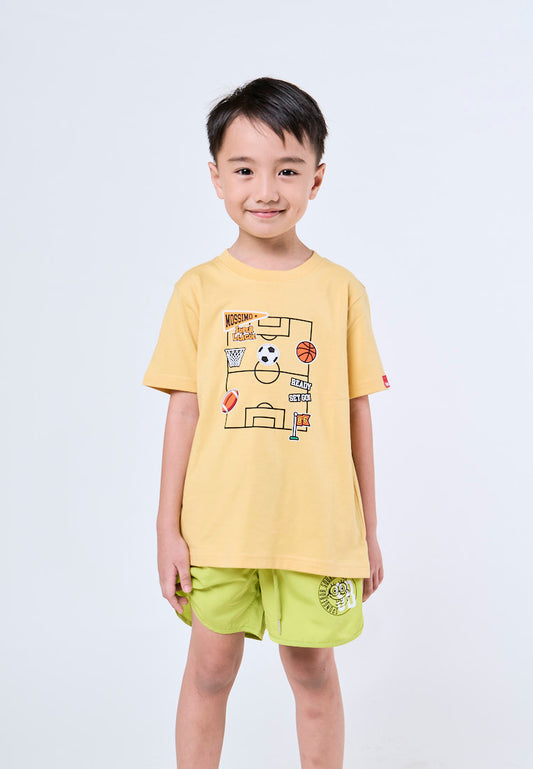 Mossimo Kids Spongebob Lime Green Mid Length Plain Board Shorts