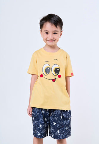 Mossimo Kids Blue Spongebob All Over Print Cargo Shorts