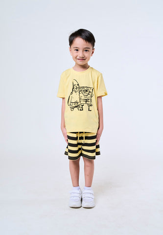 Mossimo Kids Yellow Spongebob Loungwear Set