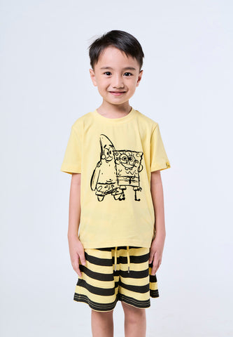 Mossimo Kids Yellow Spongebob Loungwear Set