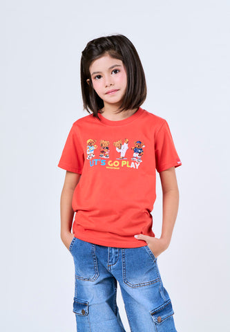 Mossimo Kids Angela Medium Blue Stretch Fit Cargo Jeans