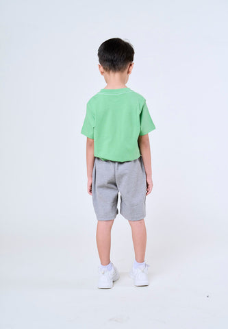 Mossimo Kids Isaac Heather Gray Sports Loose Knitted Shorts